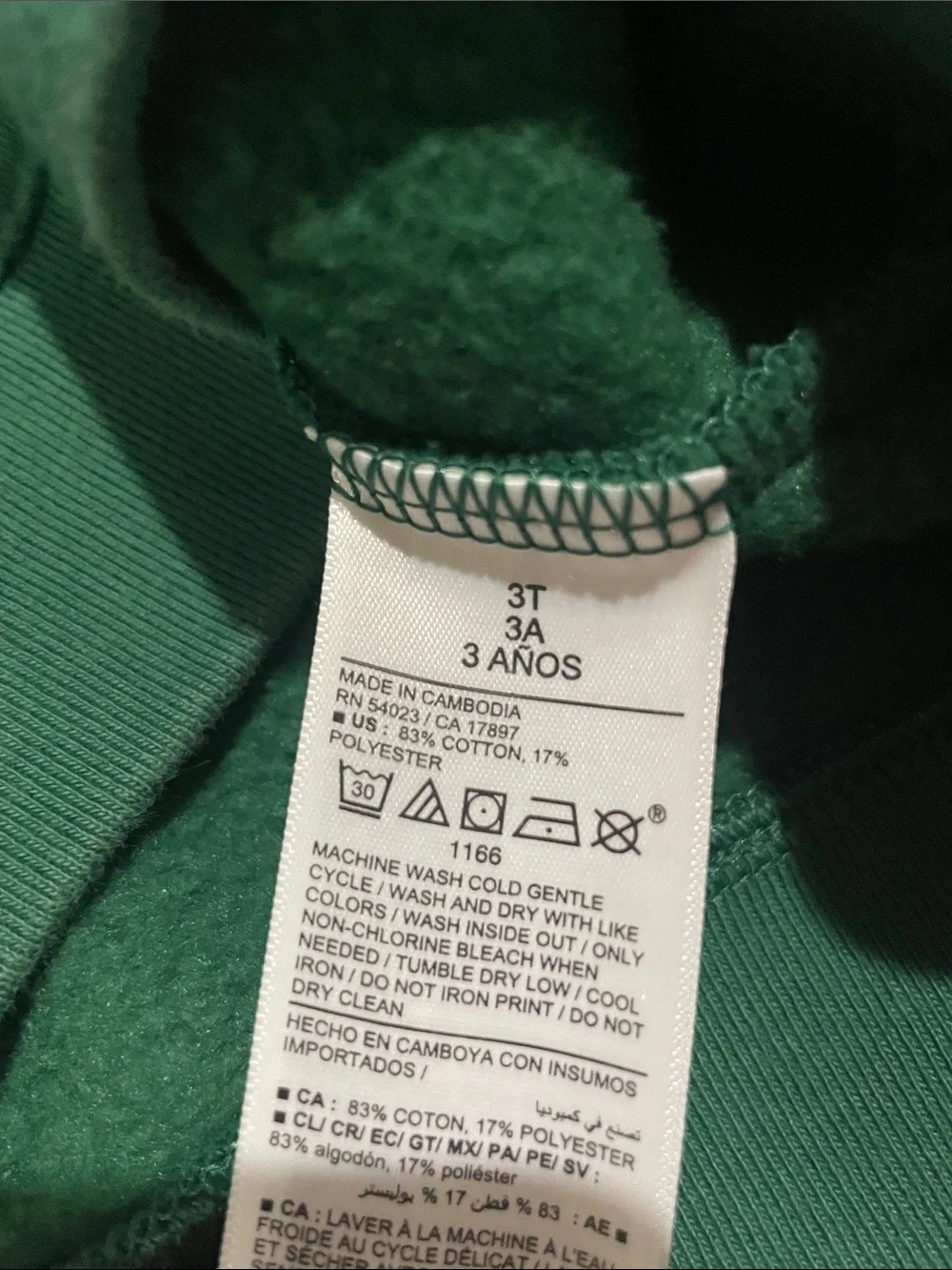 Old Navy Kids Green Logo Crewneck Sweatshirt
